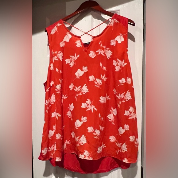 fortune + ivy Tops - Fortune + Ivy stitch fix Kason split neck blouse size 2X NEW with tags